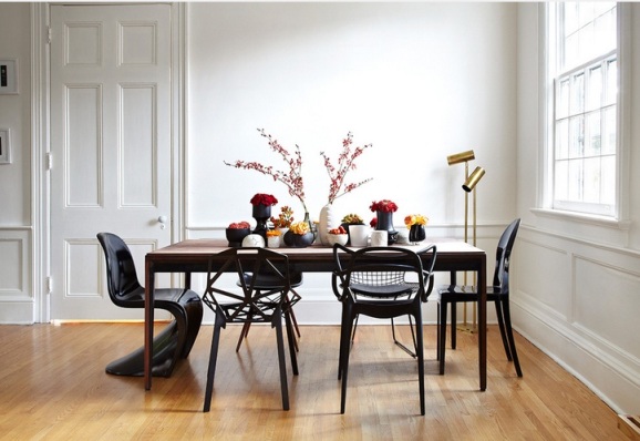 old-table-mod-chairs-houzz